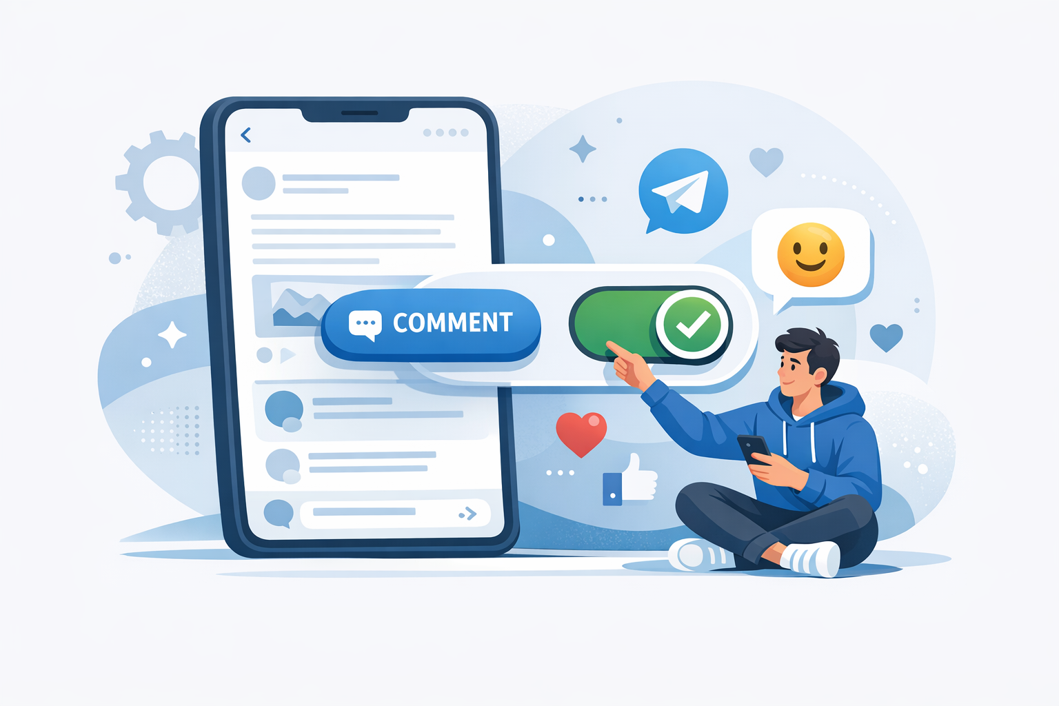 Как в Телеграм канале включить комментарии